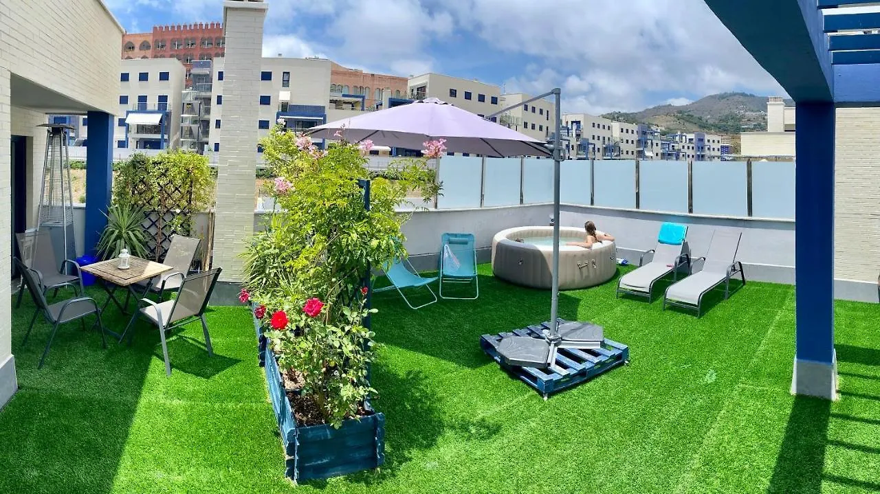Atico 90M De Terraza, Jacuzzi Privado Y Cargador De Coche Electrico En Cabria, Almunecar location